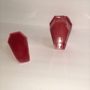 Red and White Coffin